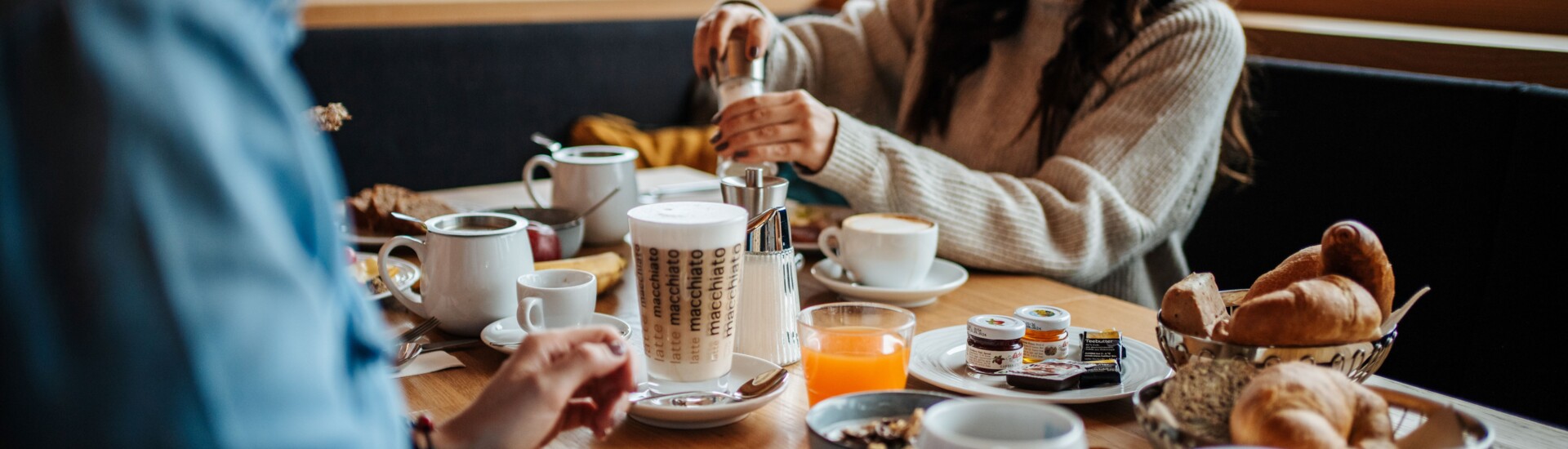 Innenansicht im Gasthaus zum Brunchen und Frühstücken in Villach Umgebung